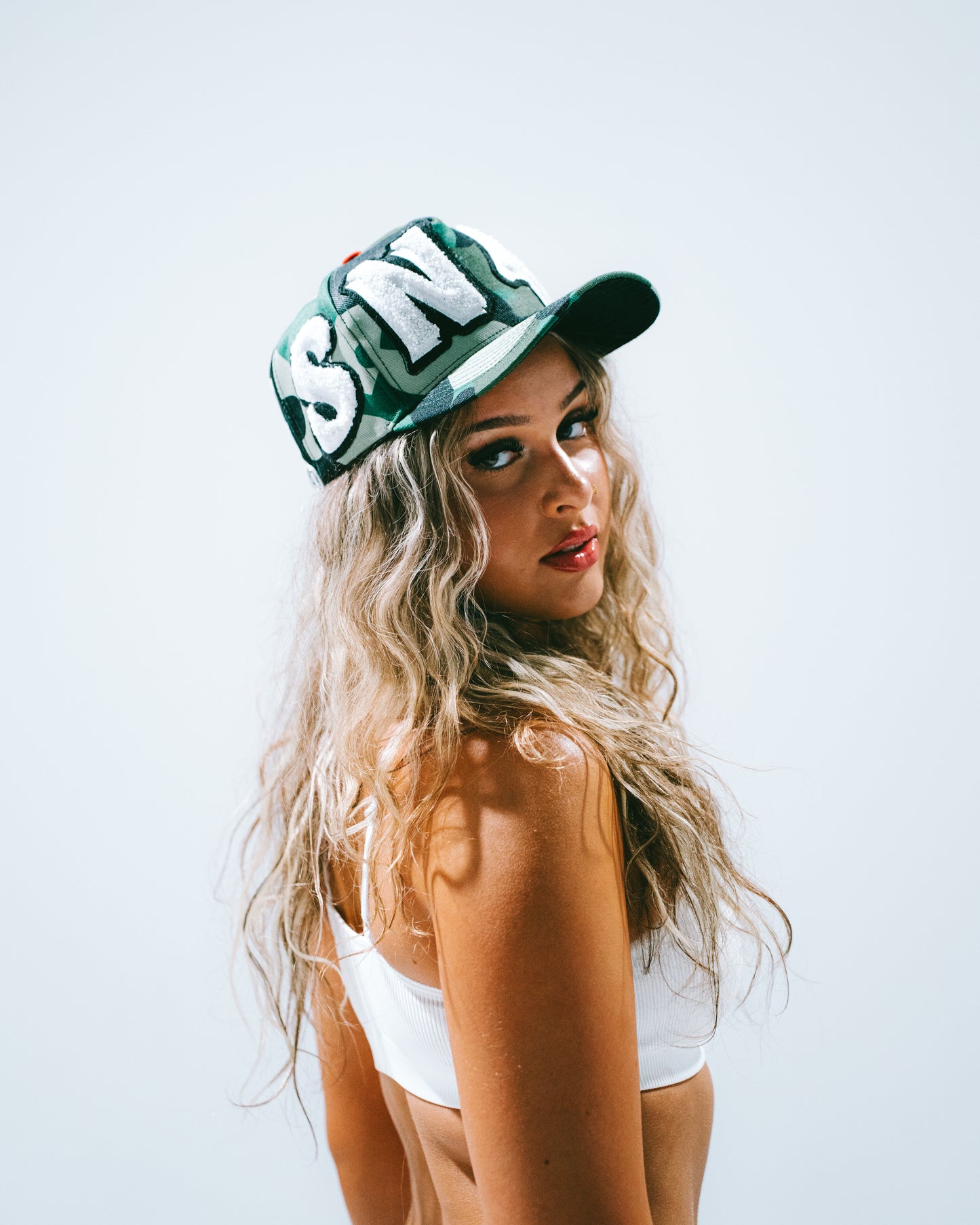 Green Combat Cap