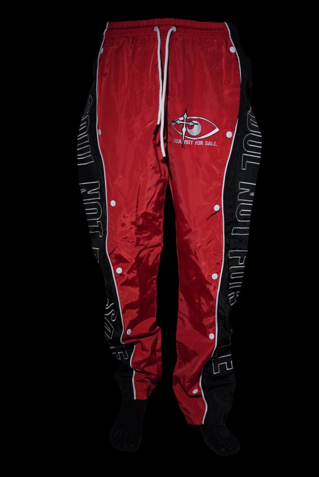 Fire Red Track Pants