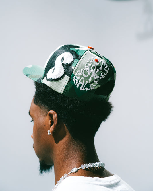 Green Combat Cap